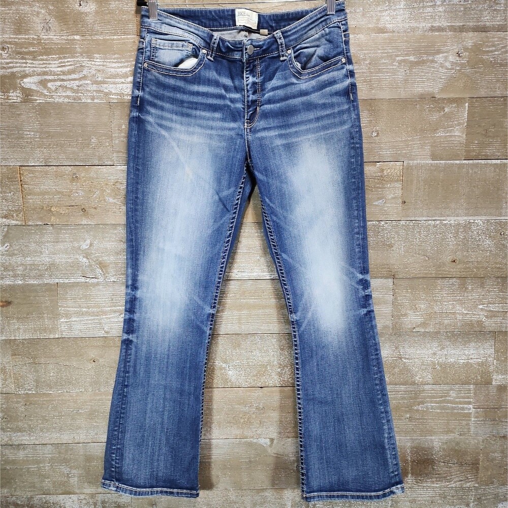 BKE Payton Bootcut Jeans Womens 32x31.5 Medium Wash Stretch Denim
